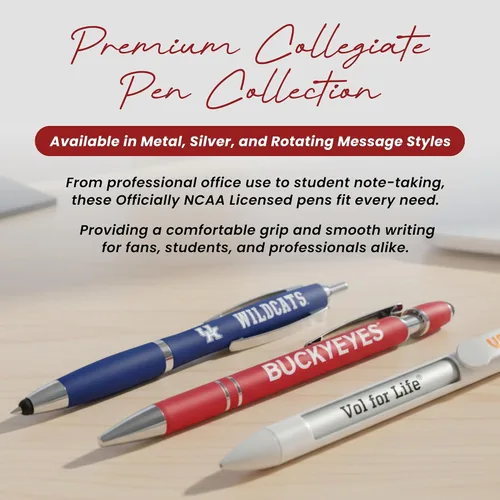 Vista 4 de Greeting Pen Enfermera Apreciación 6 Diseños Rotación Mensaje 6 Pen Set (36067)