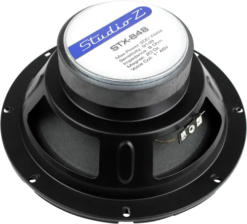 Vista 2 de Audiopipe STX848 Studio Z 8 Reemplazo de woofer 250w máx. 8 Ohm Svc