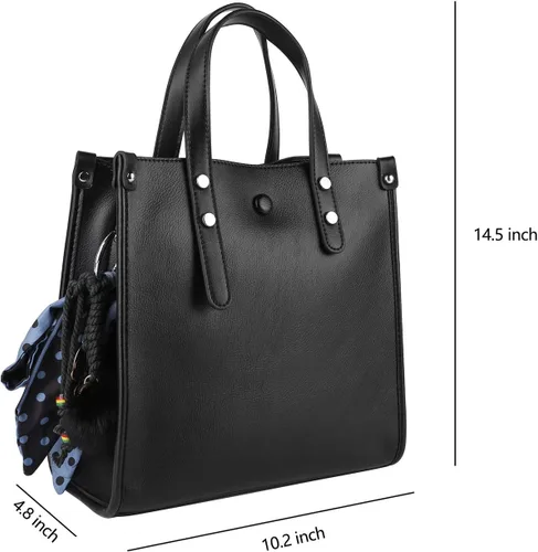 Vista 4 de Vangoddy Vangas - Bolso de hombro con asa superior para mujer