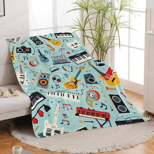 Vista 206 de Manta de águila con la bandera estadounidense y águila calva, regalos para niños, niñas, niños, adultos, mujeres y hombres, suave, acogedora, cálida