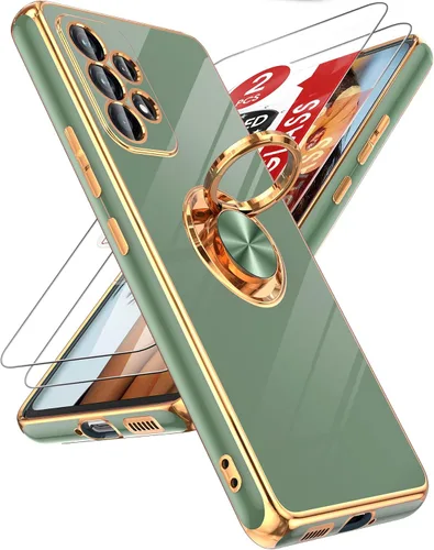Vista 12 de LeYi Funda para iPhone XR: con Protector de Pantalla de Vidrio Templado [Paquete de 2] Soporte de Anillo Giratorio de 360°, Soporte Magnético