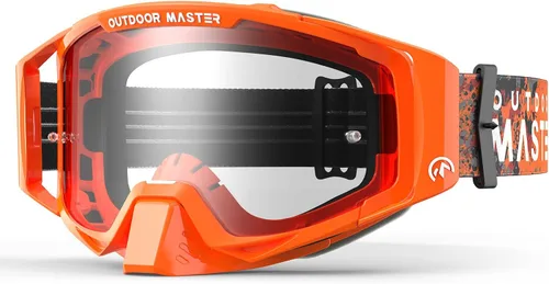 Vista 8 de OutdoorMaster Mustang - Gafas de motocross OTG, gafas de motocross, gafas de ATV para hombres, mujeres, adultos y jóvenes