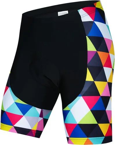 Vista 184 de Weimostar Hombre Ciclismo Jersey Manga Corta Bicicleta Ropa Multicolor Diamante