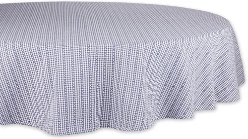 Vista 9 de DII Farmhouse Gingham, colección de mesa a cuadros, camino de mesa, 14x72, negro