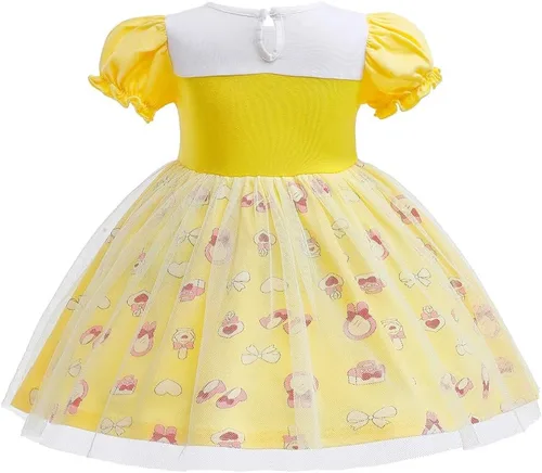 Vista 37 de REXREII Disfraces de princesa para Halloween, carnaval, Navidad, cumpleaños, concurso, fiesta, verano, vestido de tul