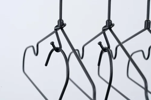 Vista 9 de Ganchos de conector para colgar ropa, clips extensores resistentes, organizador de mini ganchos de conexión en cascada para perchas de plástico
