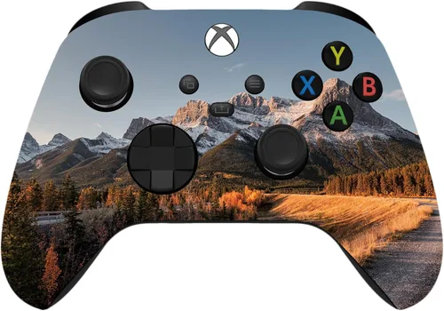 Vista 28 de Controlador inalámbrico personalizado compatible con PC, Windows 10+, Series X/S y One (Series X/S camuflaje verde)