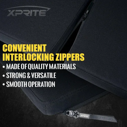 Vista 4 de Colchón Xprite 4Runner, Almohadilla de Cama de Espuma Premium de 1.7 Pulgadas de Grosor, Plataforma de Dormir Portátil Plegable Compatible
