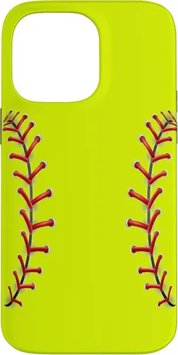 Vista 21 de Cool Softball Threads Design for Team Player Coaches Parents Case for iPhone 17