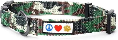 Vista 13 de Collar de entrenamiento reflectante para perros, de la marca Pawtitas, Negro