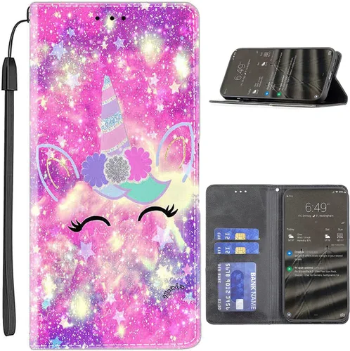 Vista 198 de jioeuinly ATT Motivate 2 - Funda compatible con ATT Motivate 2, funda con soporte abatible y cierre magnético DJS