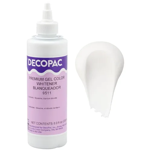 Vista 32 de DecoPac Colorante alimentario de gel prémium Colorante negro para hornear 8 onzas Crema de mantequilla de color, fondant, gel de glaseado