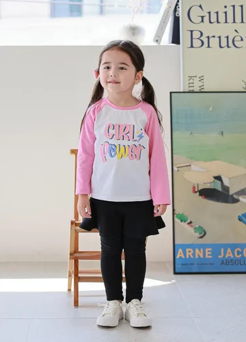 Vista 2 de CHATTER CARROT Camisetas gráficas de algodón casual para niñas pequeñas y niños pequeños