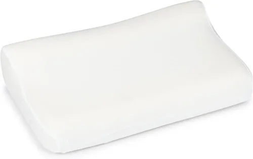 Vista 4 de SISSEL Almohada suave para cuello M Espuma especial viscoelástica Soporte ergonómico de columna vertebral Funda de terciopelo lavable