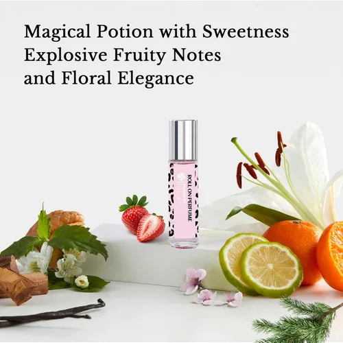Vista 4 de Perfumes de feromonas para mujeres, perfume roll-on perfume, aceites de perfume de larga duración para mujeres, 0.34 onzas líquidas (0.3 fl oz)