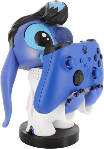 Vista 6 de Exquisite Gaming Elvis Stitch - Soporte para controlador y soporte para teléfono, figura con licencia de Disney