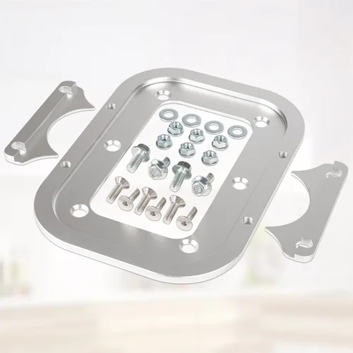 Vista 8 de Paleta de Batería de Aluminio Billet - Soporte de Sujeción de Batería de Maletero Perfectamente Compatible con Bandeja de Baterías Optima
