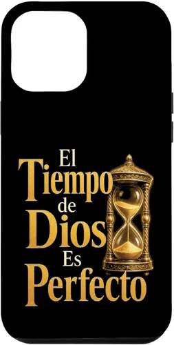 Vista 30 de Fe Cristiana El Tiempo De Dios ES Perfecto Hourglass Case for iPhone Air