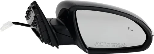 Vista 78 de Kool Vue - Espejo lateral del conductor compatible con vidrio eléctrico Kia Rondo 2007-2012, calentado, KI1320185