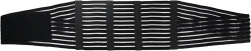Vista 5 de OTC Soporte lumbosacro, espalda baja de 7 pulgadas, compresión ligera, elástico, negro, pequeño