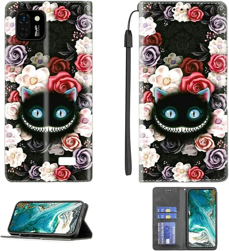 Vista 206 de jioeuinly ATT Motivate 2 - Funda compatible con ATT Motivate 2, funda con soporte abatible y cierre magnético DJS