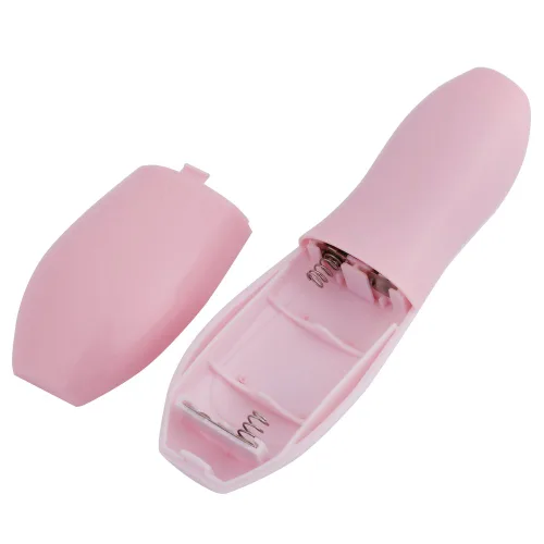 Vista 8 de Cortadora de uñas eléctrica 6 en 1 para bebés, dispositivo de pulido para dedos de los pies y uñas, funciona con pilas para bebés, niños y adultos