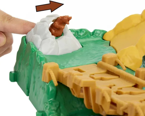 Vista 4 de Matchbox Action Drivers - Juego con múltiples áreas de juego - Puertas y luces de trabajo - Coche a escala 1:64 - Se conecta a otros juegos - Regalo