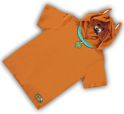 Vista 7 de Scooby-Doo Camisa de disfraz para niños, Shaggy, Velma Tee Mystery Machine Van Disfraz con capucha para cosplay