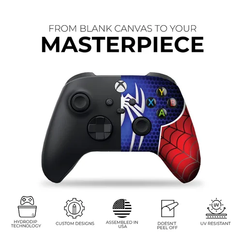Vista 3 de Original Xbox Wireless Controller Special Edition Customized by DreamController Compatible with Xbox One SX, Xbox Series XS & Windows 10 Made with