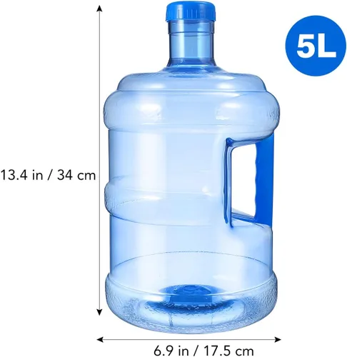Vista 4 de Totority Jarra de agua de 1.3 galones para exteriores 5L