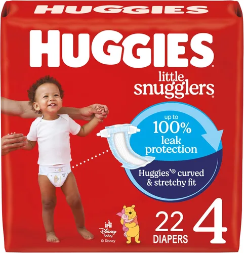 Vista 17 de Huggies Little Snugglers - Pañal para bebé, talla 1, 8 a 14 libras, 34717, 20