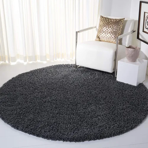 Vista 40 de SAFAVIEH Venus Shag Collection - Alfombra decorativa, 2 pies 2 pulgadas x 4 pies, color azul, diseño sólido, no desprende pelusa y de fácil cuidado