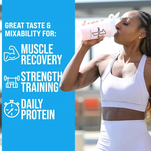Vista 6 de Rule 1 Proteins Whey Protein Powder, Salted Carmel, 27 Servings