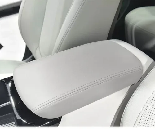 Vista 56 de Accesorios interiores personalizados para Lexus RX350 2010 2011 2012 2013 2014 2015 Cubierta de caja de reposabrazos tapa de consola central, cojín