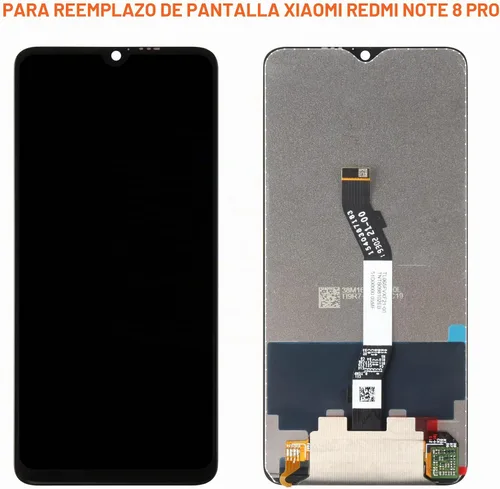 Vista 3 de Pantalla para Xiaomi Redmi Note 8 Pro Reemplazo de pantalla para Redmi Note 8 Pro Pantalla LCD 2015105, M1906G7I, M1906G7G Pantalla táctil
