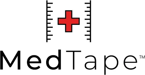 Vista 5 de Regla de medición de heridas autoadhesiva de 8 pulgadas (rollo de 125)