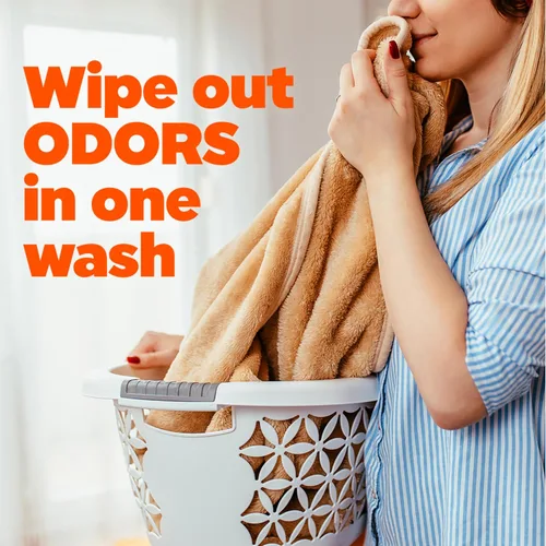 Vista 4 de Tide Ultra Odor Defense Plus Oxi - Detergente líquido para ropa, 132 onzas líquidas, 94 cargas, detergente líquido avanzado para la ropa que combate