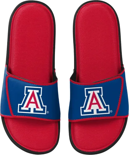 Vista 282 de FOCO Sandalias deportivas de espuma para ducha con logotipo de equipo universitario de la NCAA para hombre