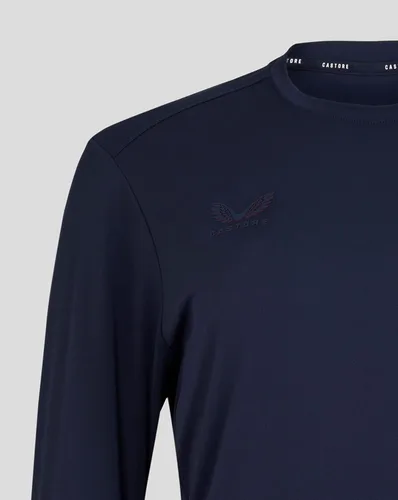 Vista 3 de Navy F1 - Camiseta deportiva para mujer con logotipos de Red Bull Racing