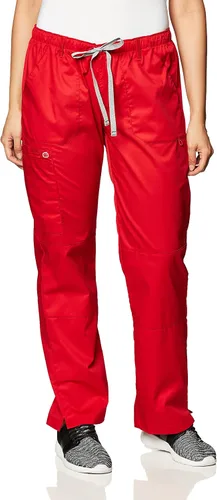 Vista 12 de WonderWink, pantalones elásticos resistentes para mujer de Wonderwork, talla petite plus Negro