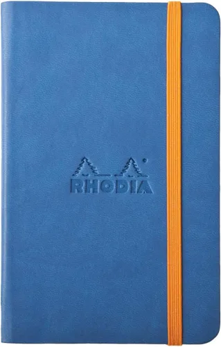 Vista 6 de Rhodia Rhodiarama Cuaderno Web A5, 5.5 in x 8.25 in, Rayado - Anís (118746)