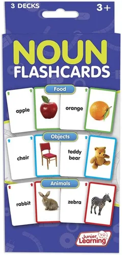 Vista 2 de Junior Learning Tarjetas Flash Sustantivo