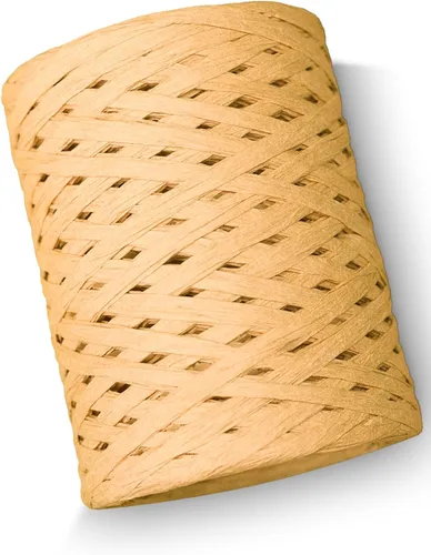 Vista 9 de Cinta de papel de rafia para envolver regalos/decoración de bricolaje, 328 pies 1 rollo (verde oscuro)