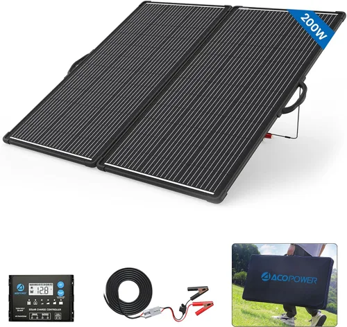 Vista 11 de ACOPOWER Kit de panel solar portátil de 100W (expansión 100W)