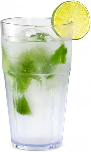 Vista 14 de Restaurantware Bev Tek - Juego de 50 vasos de plástico de 9 onzas resistentes a las roturas, vasos apilables de plástico transparente aptos