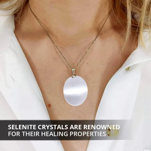 Vista 2 de Piedra de palma de cristal de selenita, efectos calmantes de alta energía, cristales curativos, reiki natural y equilibrio de chakras corporales, lo