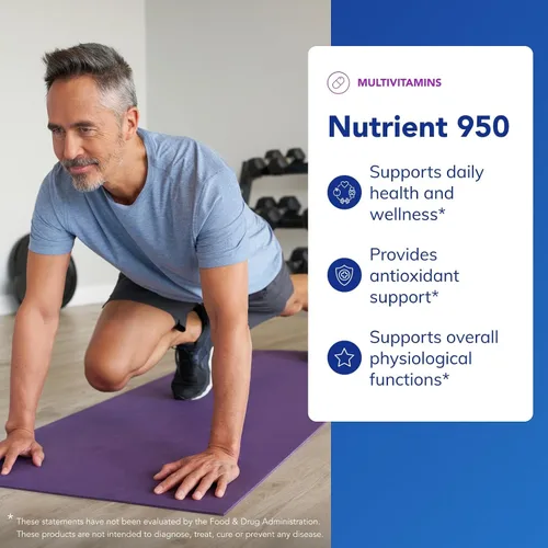 Vista 3 de Pure Encapsulations Nutrient 950 Suplemento multivitamínico mineral para apoyar las funciones fisiológicas y un estilo de vida saludable* 90