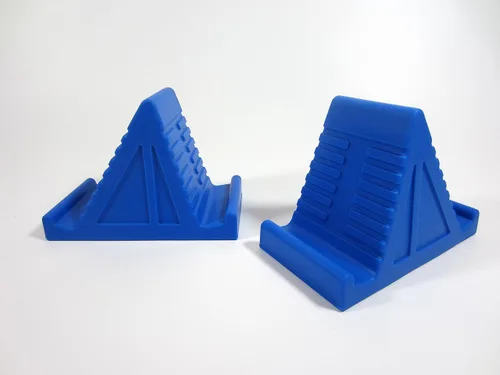 Vista 2 de TabletProp - Soporte universal suave y flexible para tableta, lector electrónico y teléfono inteligente, silicona de grado superior (azul)
