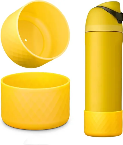 Vista 31 de Protector de Silicona para Botella de Agua Owala, 2 Piezas Fundas Protectoras Antideslizantes para Botellas de Agua FreeSip/Twist/Flip, Sin BPA