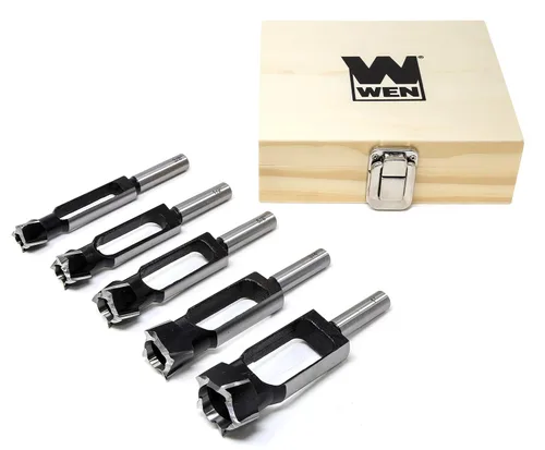 Vista 8 de WEN DB613A - Juego de brocas de taladro triflute de 6 piezas con estuche de transporte